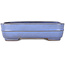 Maceta rectangular para bonsái azul claro de Yamafusa - 210 x 163 x 55 mm