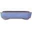 Pot à bonsaï rectangulaire bleu clair de Yamafusa - 210 x 155 x 50 mm