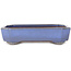 Rectangular light blue bonsai pot by Yamafusa - 210 x 155 x 50 mm