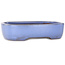 Rectangular light blue bonsai pot by Yamafusa - 210 x 163 x 50 mm