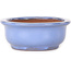Vaso bonsai ovale azzurro di Yamafusa - 188 x 153 x 60 mm