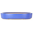 Pot à bonsaï ovale bleu clair de Reiho - 289 x 222 x 53 mm