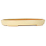 Ovale beige bonsaipot van Reiho - 283 x 205 x 35 mm