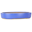 Oval light blue bonsai pot by Reiho - 289 x 222 x 53 mm