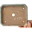 Maceta rectangular verde para bonsái de Hosui, esposa de Yamafusa - 157 x 127 x 28 mm