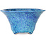 Pot à bonsaï rond bleu de Shuhou - 310 x 310 x 162 mm