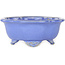 Pot à bonsaï bleu Mokko de Shouzan - 123 x 105 x 52 mm