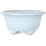 Maceta redonda azul claro para bonsái de Shouzan - 113 x 113 x 53 mm