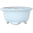 Pot à bonsaï rond bleu clair de Shouzan - 113 x 113 x 53 mm