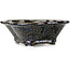 Maceta para bonsái Mokko negra de Heian Kosen - 153 x 140 x 53 mm
