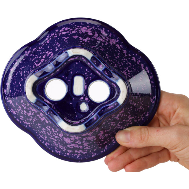 Maceta para bonsái morada Mokko de Heian Kosen - 153 x 140 x 53 mm