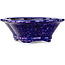 Mokko purple bonsai pot by Heian Kosen - 153 x 140 x 53 mm