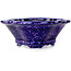 Pot à bonsaï violet Mokko par Heian Kosen - 153 x 140 x 53 mm