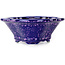 Pot à bonsaï violet Mokko par Heian Kosen - 153 x 140 x 53 mm