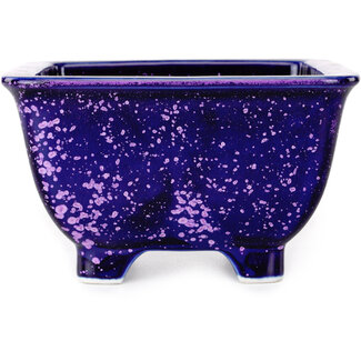 Heian Kosen 133 mm  purple bonsai pot by Heian Kosen, Kyoto, Japan