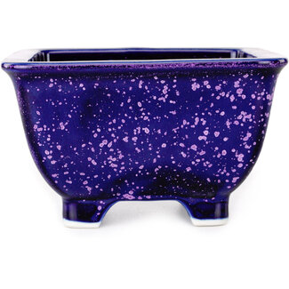 Heian Kosen 133 mm  purple bonsai pot by Heian Kosen, Kyoto, Japan