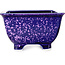 Vaso bonsai quadrato viola di Heian Kosen - 133 x 133 x 80 mm