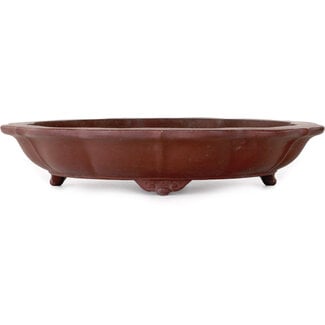  Yamaaki 410 mm  unglazed bonsai pot by Yamaaki, Tokoname, Japan
