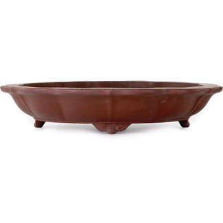  Yamaaki Vaso bonsai non smaltato da 410 mm di Yamaaki, Tokoname, Giappone