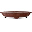 Lotus unglazed bonsai pot by Yamaaki - 410 x 410 x 75 mm