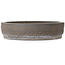 Ronde ongeglazuurde bonsaipot - 332 x 332 x 85 mm