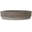Ronde ongeglazuurde bonsaipot - 332 x 332 x 85 mm
