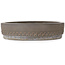 Ronde ongeglazuurde bonsaipot - 332 x 332 x 85 mm