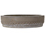 Ronde ongeglazuurde bonsaipot - 332 x 332 x 85 mm