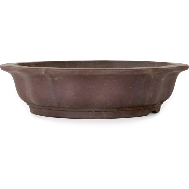 Pot à bonsaï Lotus non émaillé par Yamaaki - 312 x 312 x 80 mm