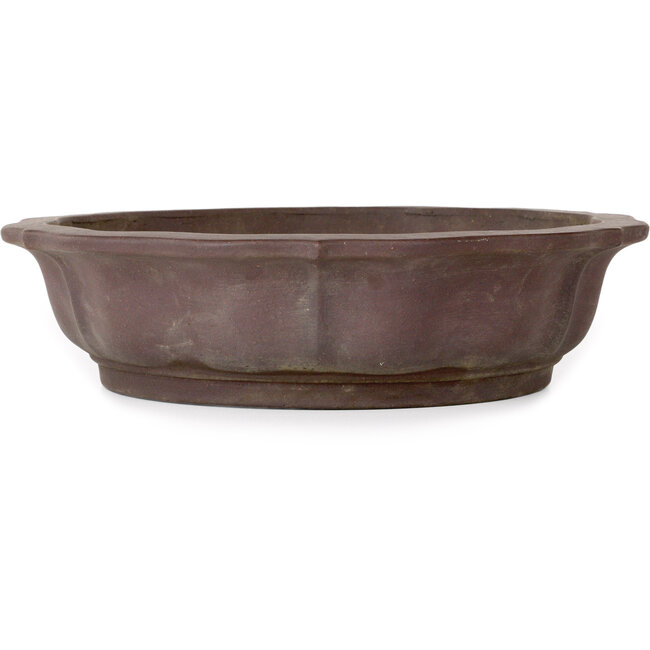 Pot à bonsaï Lotus non émaillé par Yamaaki - 312 x 312 x 80 mm