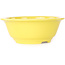 Pot à bonsaï rond jaune de Juko Koyou - 175 x 175 x 70 mm