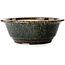 Ronde bruine bonsaipot van Juko Koyou - 140 x 140 x 55 mm