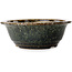Ronde bruine bonsaipot van Juko Koyou - 206 x 206 x 78 mm