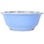 Pot à bonsaï rond bleu clair de Juko Koyou - 140 x 140 x 55 mm