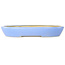Vaso bonsai ovale azzurro chiaro di Juko Koyou - 250 x 205 x 40 mm