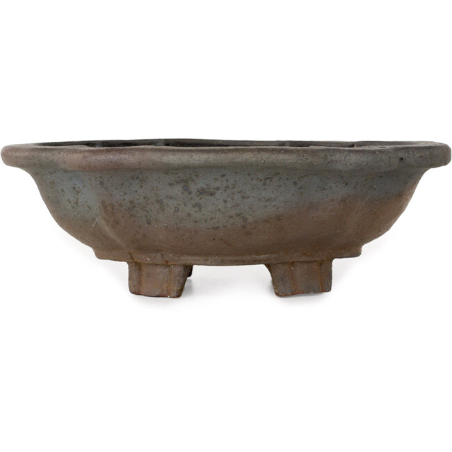 Pot à bonsaï Mokko non émaillé par Echizen - 175 x 150 x 60 mm