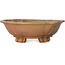 Mokko unglazed bonsai pot by Echizen - 175 x 155 x 55 mm