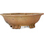 Mokko unglazed bonsai pot by Echizen - 175 x 155 x 55 mm