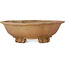Mokko unglazed bonsai pot by Echizen - 175 x 155 x 55 mm