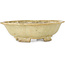 Mokko beige bonsai pot by Echizen - 180 x 160 x 50 mm