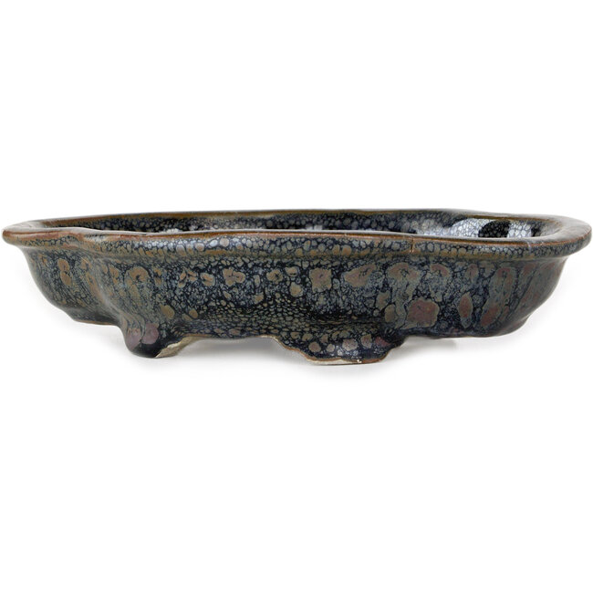 Pot à bonsaï marron Mokko par Takao Kouyo - 190 x 140 x 40 mm