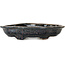 Mokko brown bonsai pot by Takao Kouyo - 190 x 140 x 40 mm