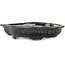 Mokko brown bonsai pot by Takao Kouyo - 190 x 140 x 40 mm