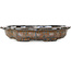 Vaso bonsai Mokko marrone di Takao Kouyo - 195 x 145 x 35 mm