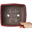 Pot à bonsaï rectangulaire violet de Bunzan - 160 x 140 x 50 mm