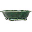 Mokko grüner Bonsaitopf von Seizan - 180 x 155 x 55 mm