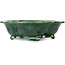 Mokko grüner Bonsaitopf von Seizan - 180 x 155 x 55 mm