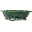 Mokko groene bonsaipot van Seizan - 180 x 155 x 55 mm