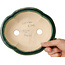 Mokko groene bonsaipot van Seizan - 180 x 155 x 55 mm