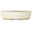 Vaso bonsai ovale bianco - 190 x 170 x 45 mm